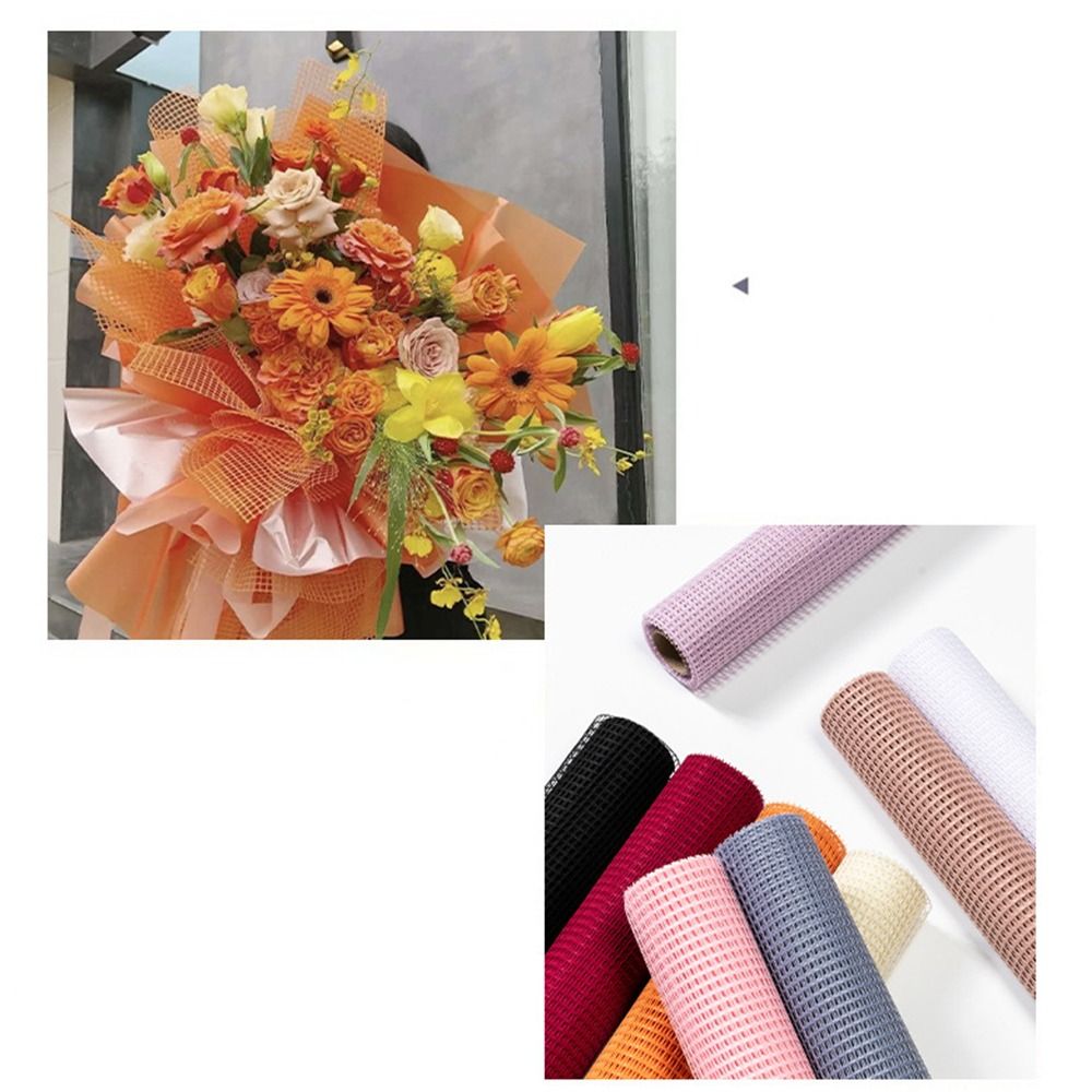 Florist Flower Supply - 50cm 폭의 생화 포장지 DIY 하드