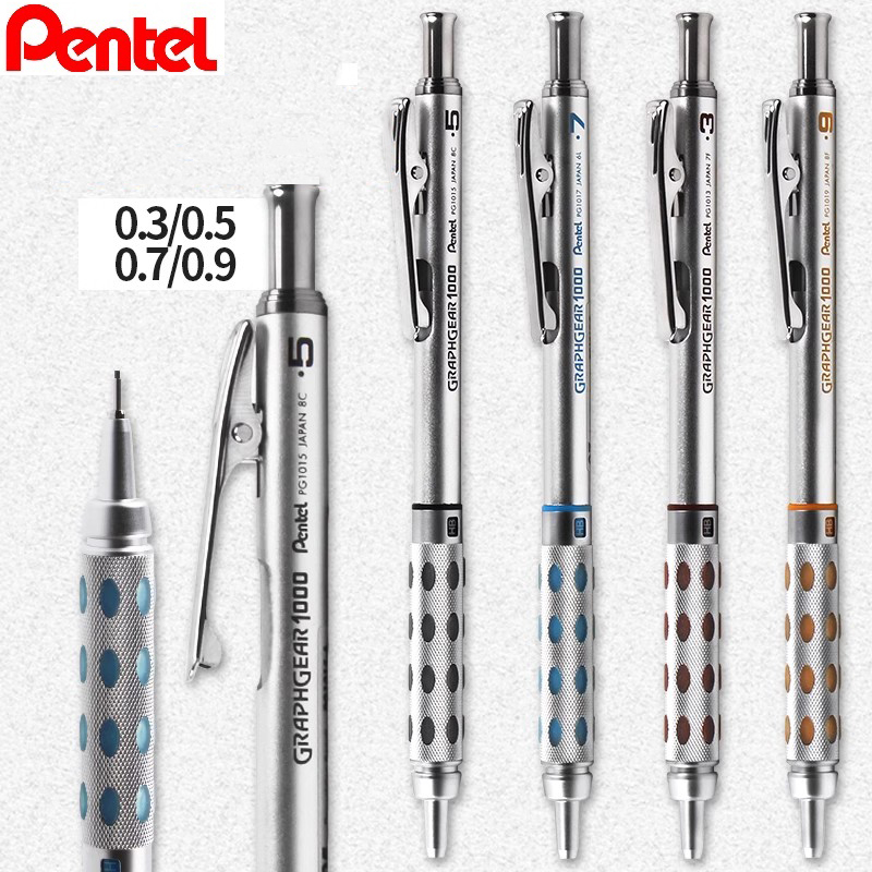 일본 Pentel Graphgear 1000 금속 기계 - Pentel Pen Graphgear 리뷰 및 가격