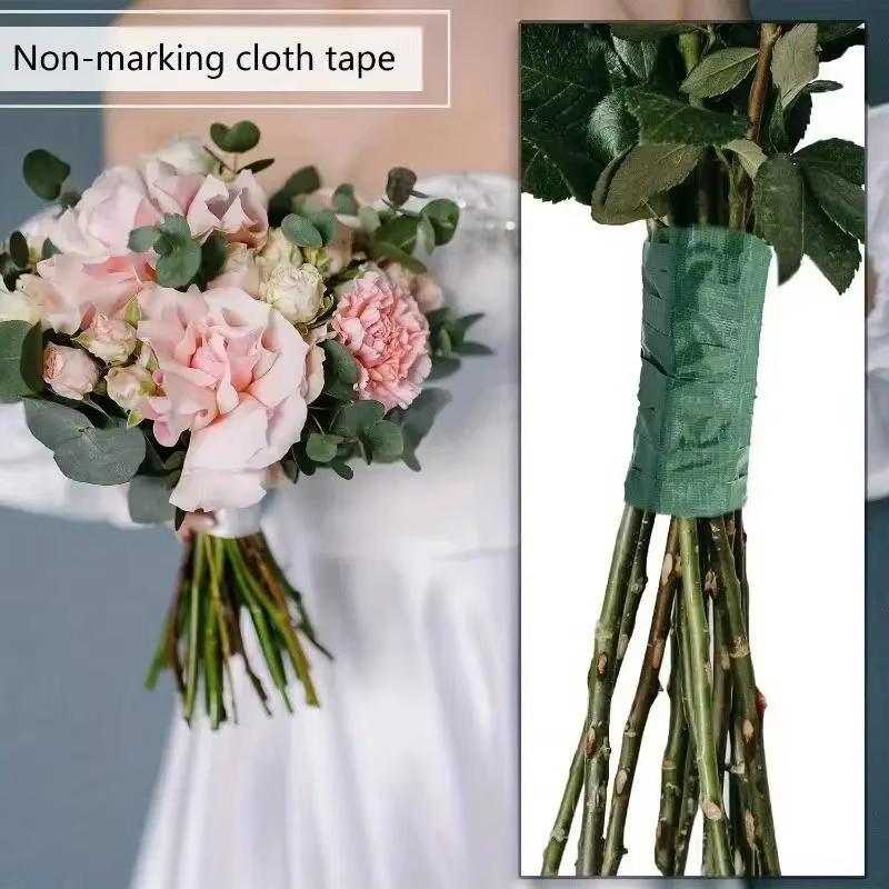 20 야드 그린 꽃다발 꽃 테이프 자체 접착 포장지 테 - Florist Flower Supply 리뷰 및 가격