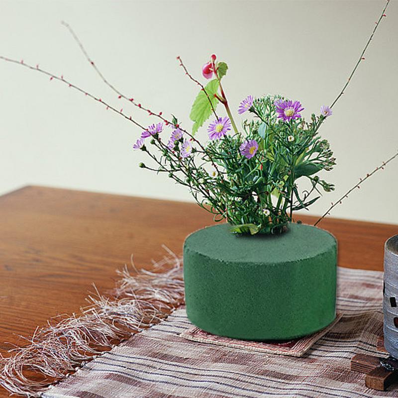 둥근 꽃무늬 폼 벽돌, 인공 건조 젖은 꽃 진흙 꽃꽂이 - Florist Flower Supply 리뷰 및 가격