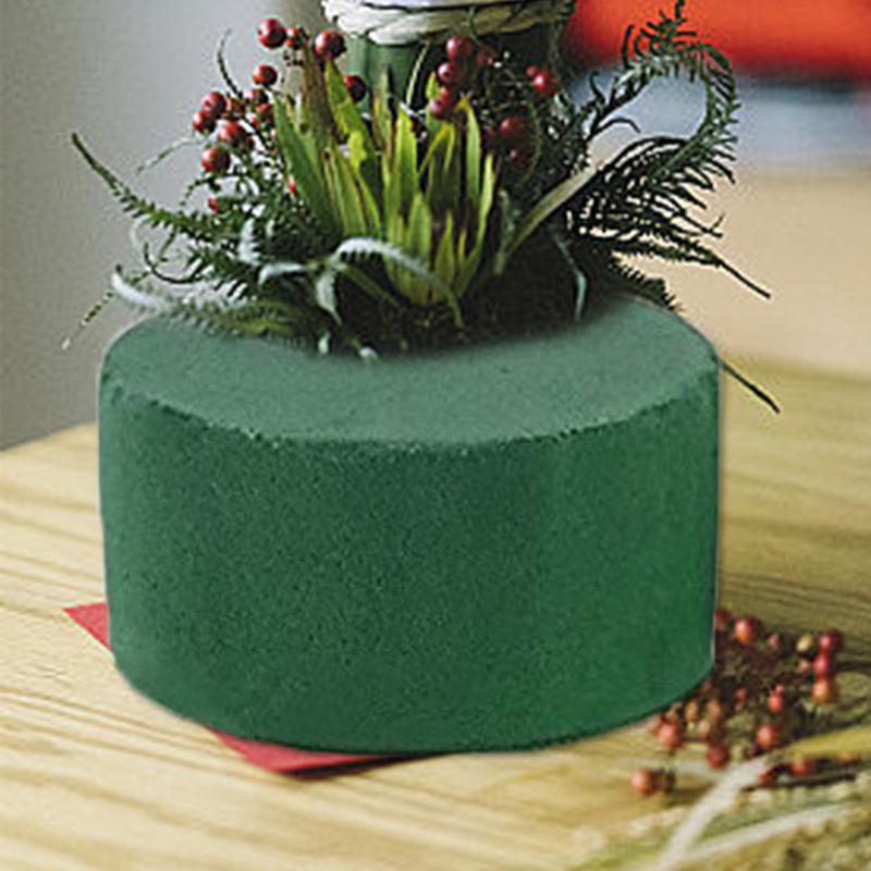 둥근 꽃무늬 폼 벽돌, 인공 건조 젖은 꽃 진흙 꽃꽂이 - Florist Flower Supply 리뷰 및 가격