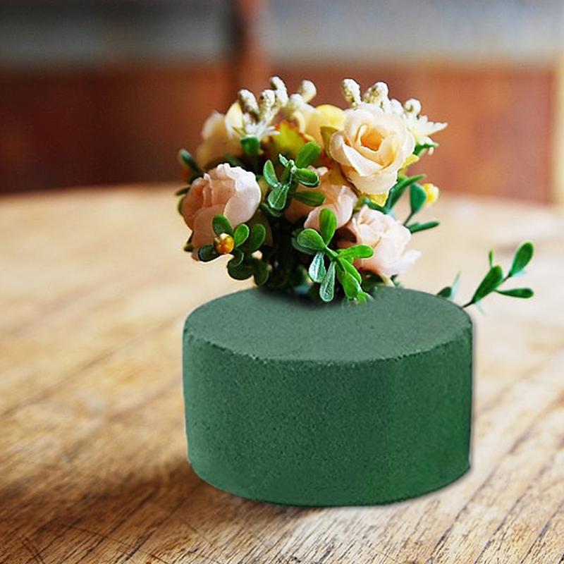 둥근 꽃무늬 폼 벽돌, 인공 건조 젖은 꽃 진흙 꽃꽂이 - Florist Flower Supply 리뷰 및 가격