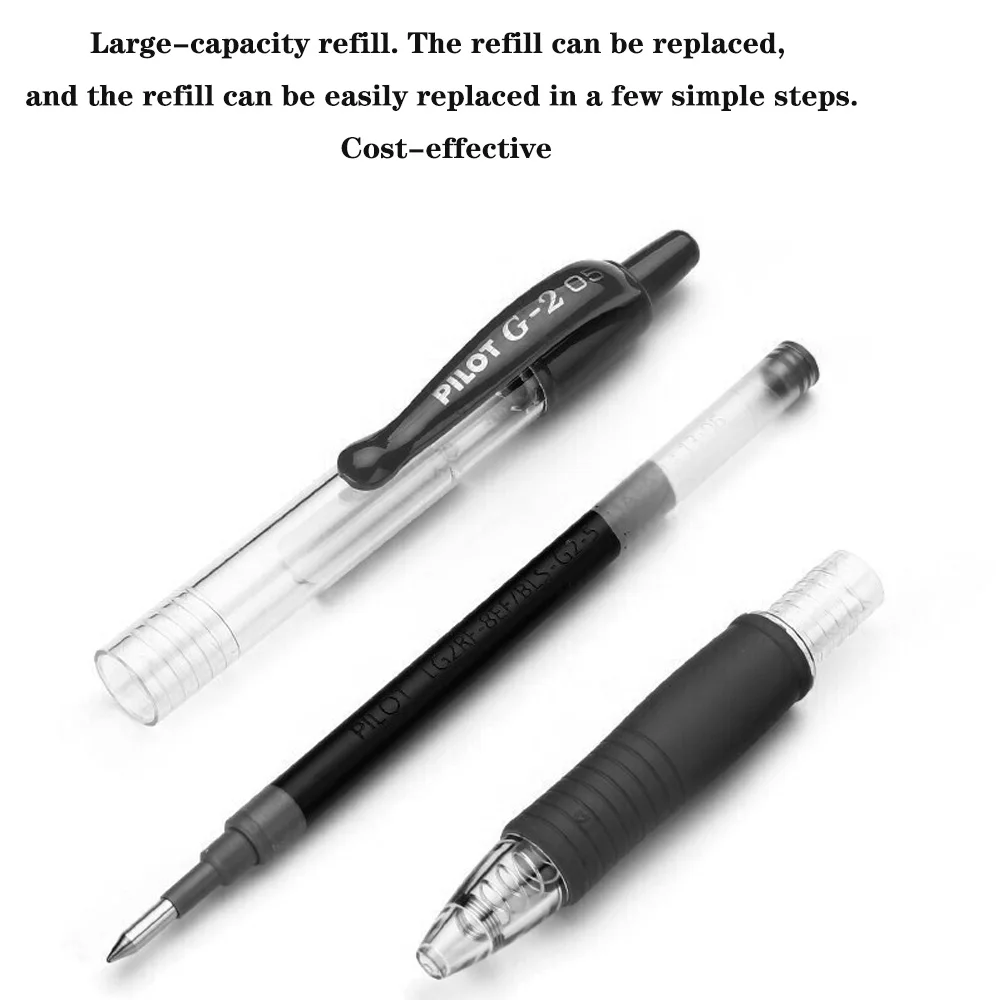 6pcs 일본 파일럿 0.5mm 젤 펜 세트 BL-G2 - Pilot Pen G2 리뷰 및 가격