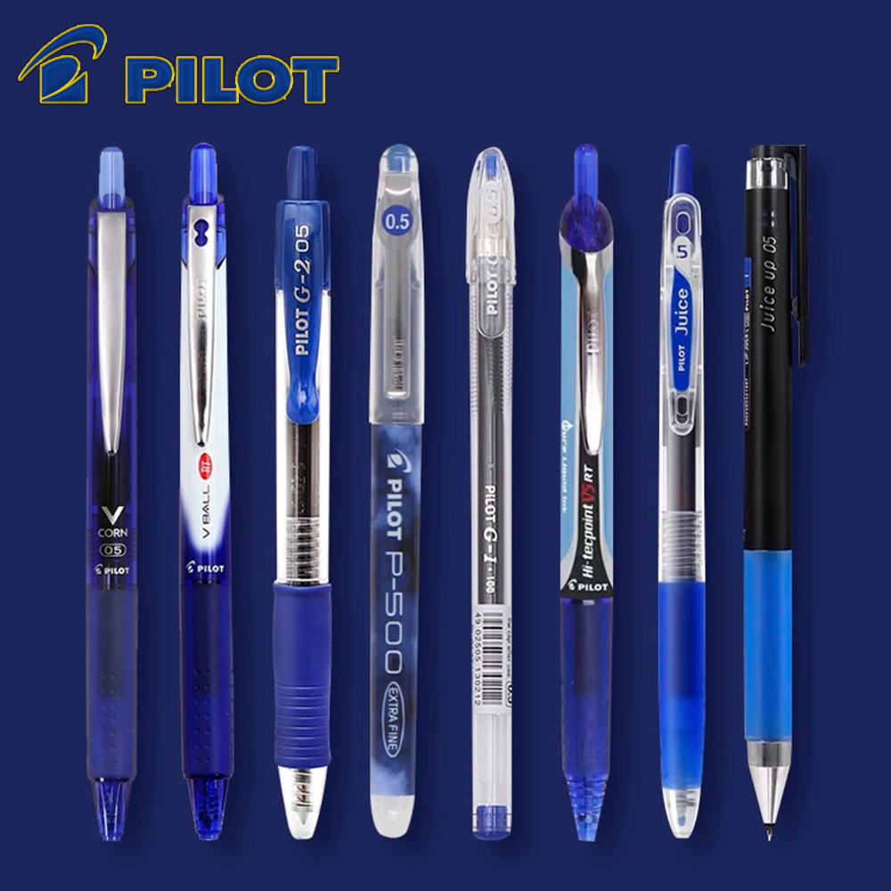 일본 파일럿 블루 젤 펜 컬렉션 롤러볼 리필 P-500 - Pilot Pen G2 리뷰 및 가격