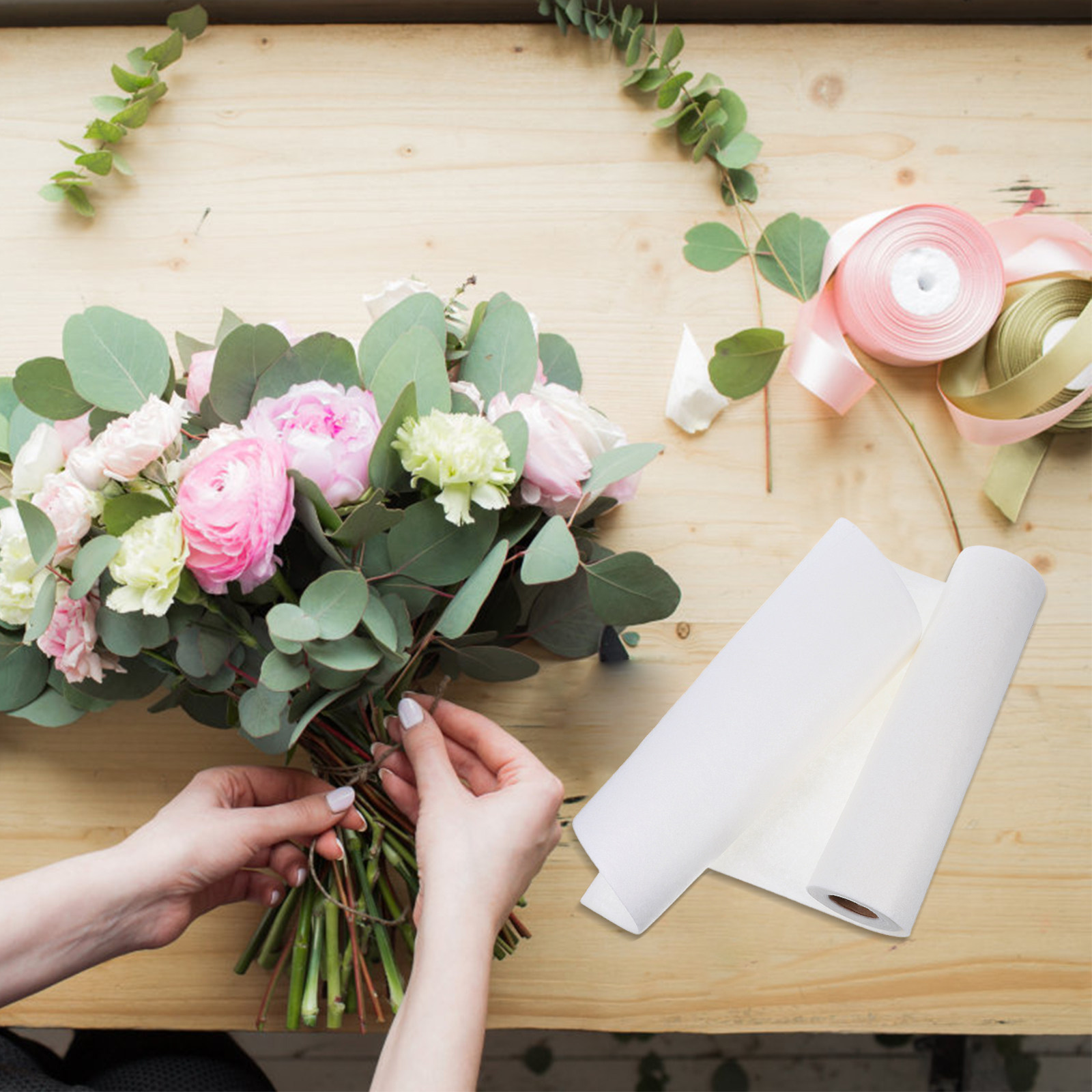 250x30cm 꽃꽂이용 면지, 수분 유지 꽃 포장지, - Easy Florist Supply 리뷰 및 가격