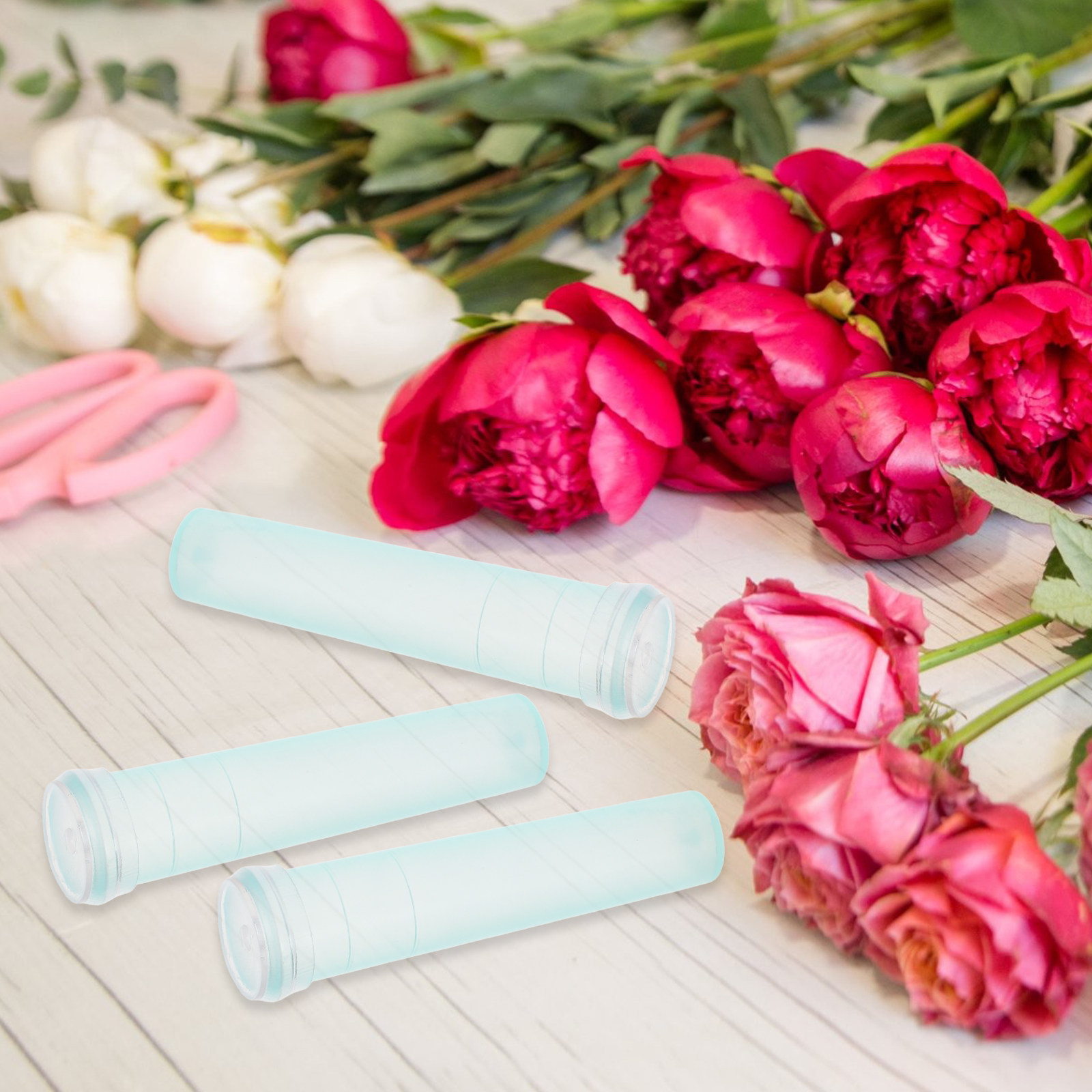 100Pcs 꽃 보존 튜브 라이트 그린 롱 파이프 7C - Florist Flower Supply 리뷰 및 가격